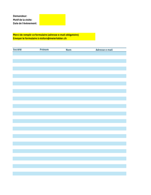 Liste d'invités (Vorlage_Besuch_DCO1 FR.xlsx)