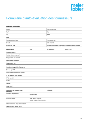 Lieferanten-Selbstbeurteilungsformular FR (Lieferanten-Selbstbeurteilungsformular_FR.pdf)